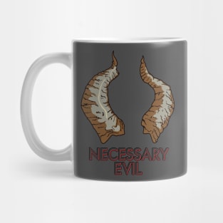 Necessary Evil, Horns Mug